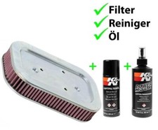 K&N Set Luftfilter + Reiniger